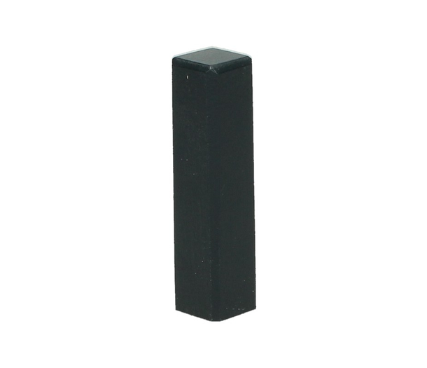 Hoek/eindstuk t.b.v. MDF Plint RAL 7016 70x15 Vochtwerend