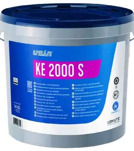 Uzin KE 2000 S PVC lijm 14 kg.