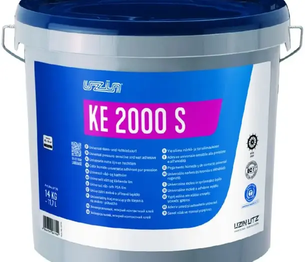 Uzin KE 2000 S PVC lijm 14 kg.