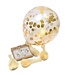 Confettiballonnen goud - 5 stuks