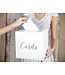 Enveloppendoos CARDS | Wit & Goud