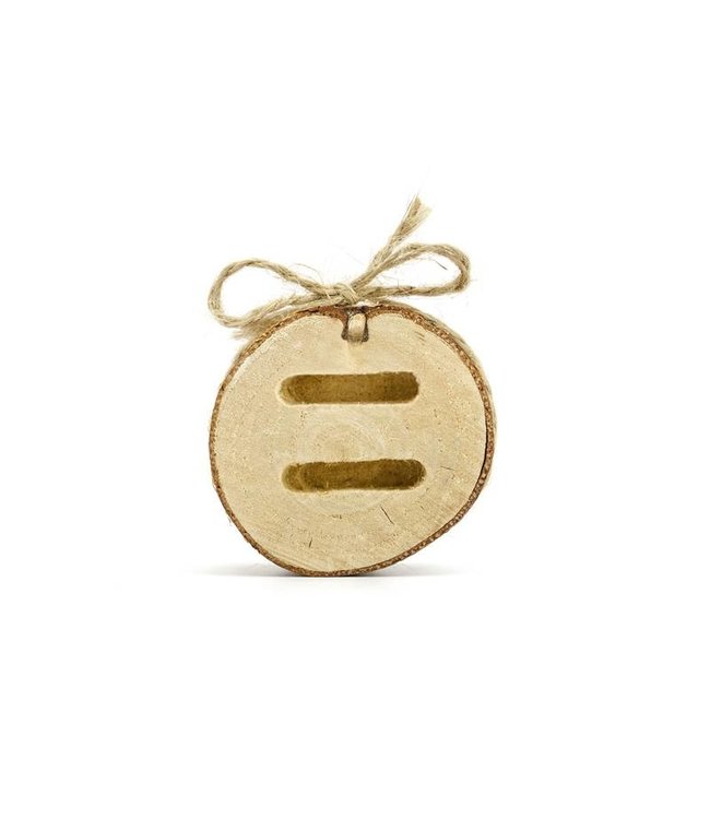 Houten ringdrager - alternatief ringdoosje / ringkussen