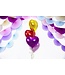 Hartenballon folie - Rood - 45 cm