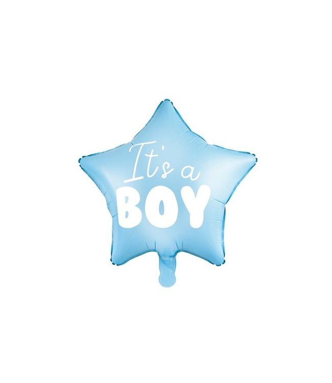 PartyDeco Sterballon It's a boy - jongen