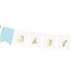 PartyDeco Slinger Babyboy | blauw - goud - wit | 160 cm