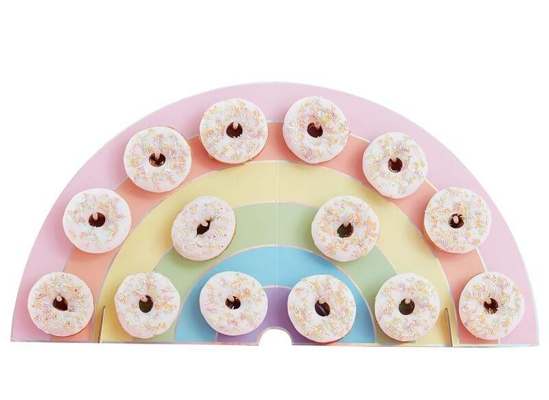 Donut Regenboog | voor 14 donuts