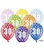 PartyDeco OUTLET Ballonnen 30 | Stars metallic | 6 stuks