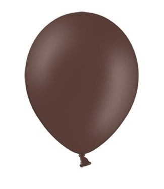 Strong Balloons OUTLET Ballonnen Cocoa Brown | 30 cm = 12" |  zakje 5 stuks