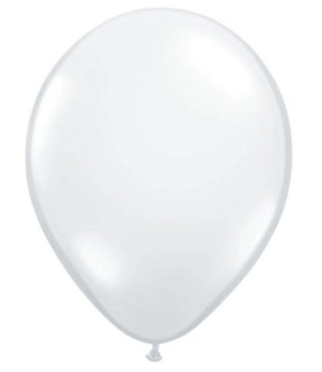 Ballonnen Transparant/Crystal Clear - zakje 5 stuks