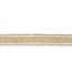 Kanten Jute lint met kant rand 5cm breed - 5 meter lang