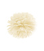 Pompom creme/ivoor - 25 cm