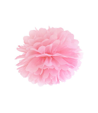 PartyDeco Pompom licht roze 25 cm