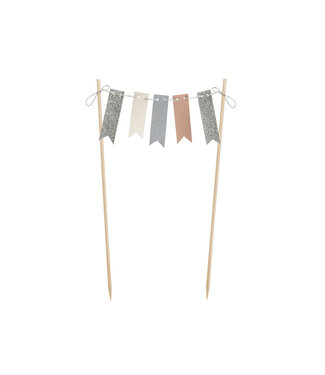 PartyDeco Taarttopper slinger - bunting garland