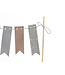 PartyDeco Taarttopper slinger - bunting garland