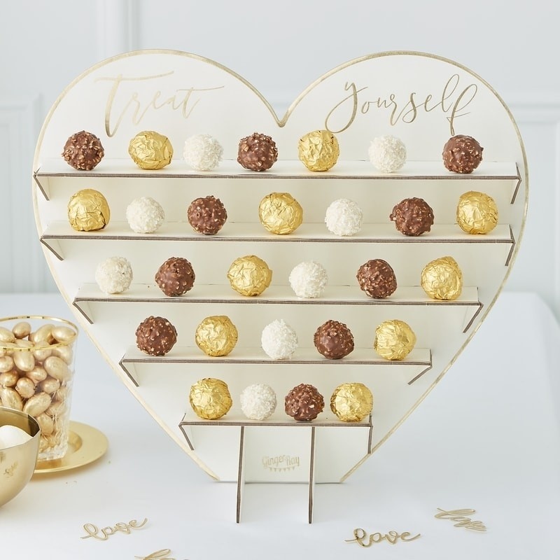 Bonbonstandaard | Ferrero Rocher | Voor 30-40 chocolaatjes - Bruiloft - Verjaardag
