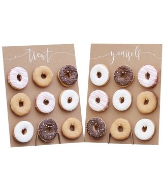 Ginger Ray Donutwall kraft | Treat yourself | voor 18 donuts