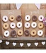 Ginger Ray Donutwall kraft | Treat yourself | voor 18 donuts