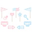 PartyDeco Gender Reveal / Babyshower Party Props | 11 stuks