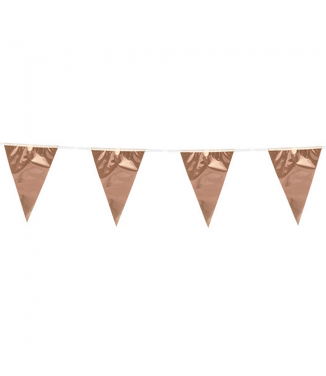 Vlaggenlijn rose goud | 10 meter