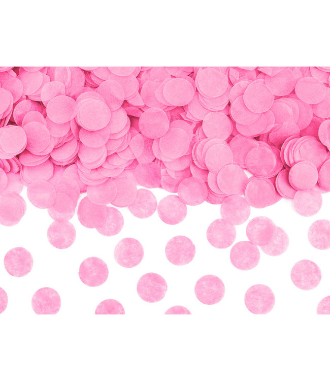Gender Reveal confettikanon XXL roze | 60 cm