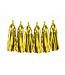 PartyDeco Tassel slinger goud | 2 meter | 12 tassels | DIY