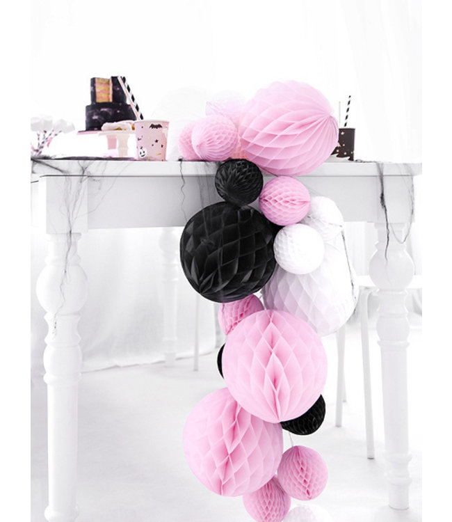 Honeycomb bal | Zwart | 40 cm