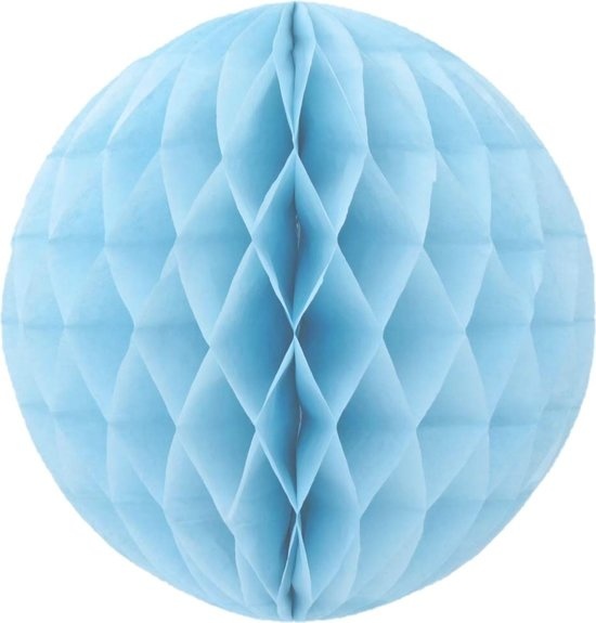 Honeycomb bal | Lichtblauw | 30 cm
