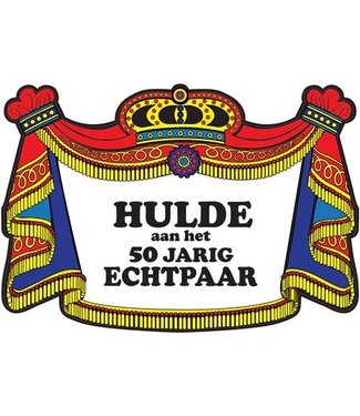 Haza Kroonbord -  Hulde aan het 50 jarig echtpaar