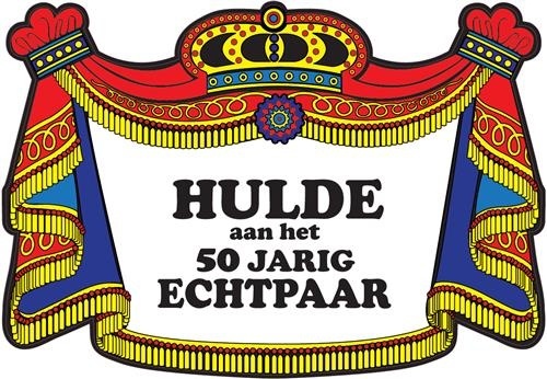 Kroonbord - Hulde aan het 50 jarig echtpaar