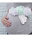 Mum to be babyshower sjerp - groen met bloemen
