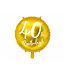 PartyDeco Folieballon 40th birthday | 40 jaar