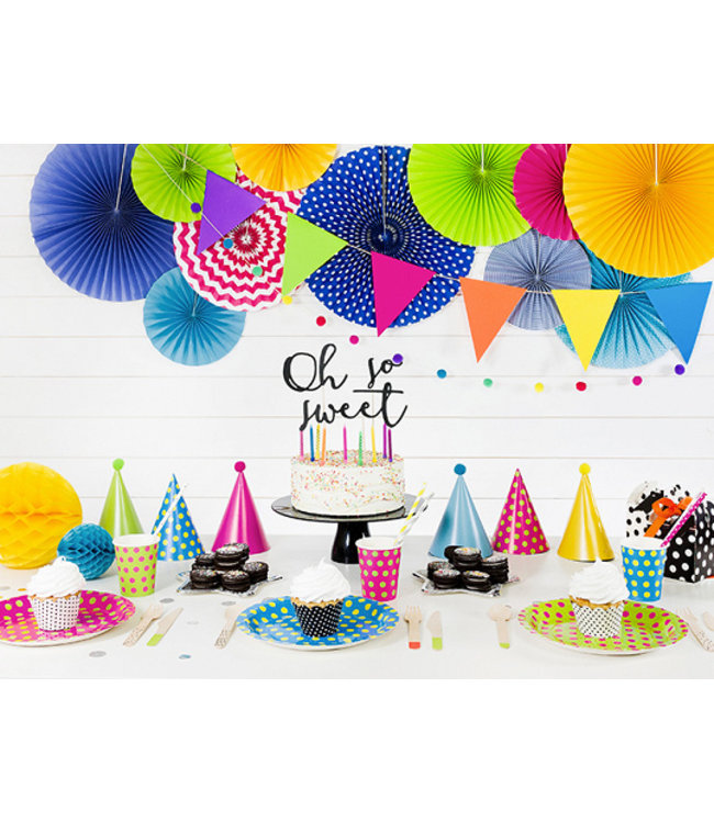 Taartkaarsjes magical | met gekleurde vlam | 6 stuks