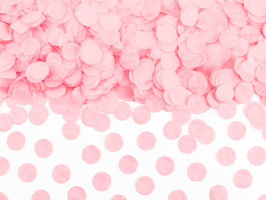 Confetti roze luxe - 15 gram