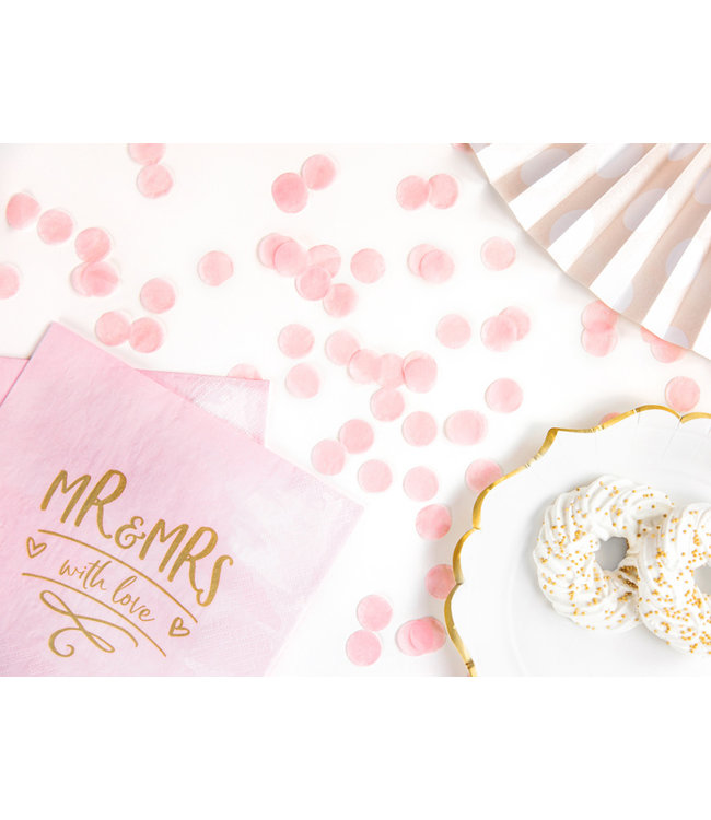 Confetti lichtroze luxe | 15 gram