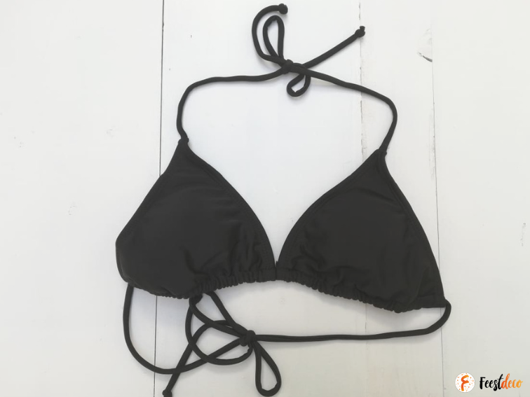 Bikini Just Married | Zwart | Bruiloft | Huwelijksreis