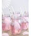 PartyDeco Roze veertjes - 3 gram