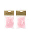 PartyDeco Roze veertjes - 3 gram