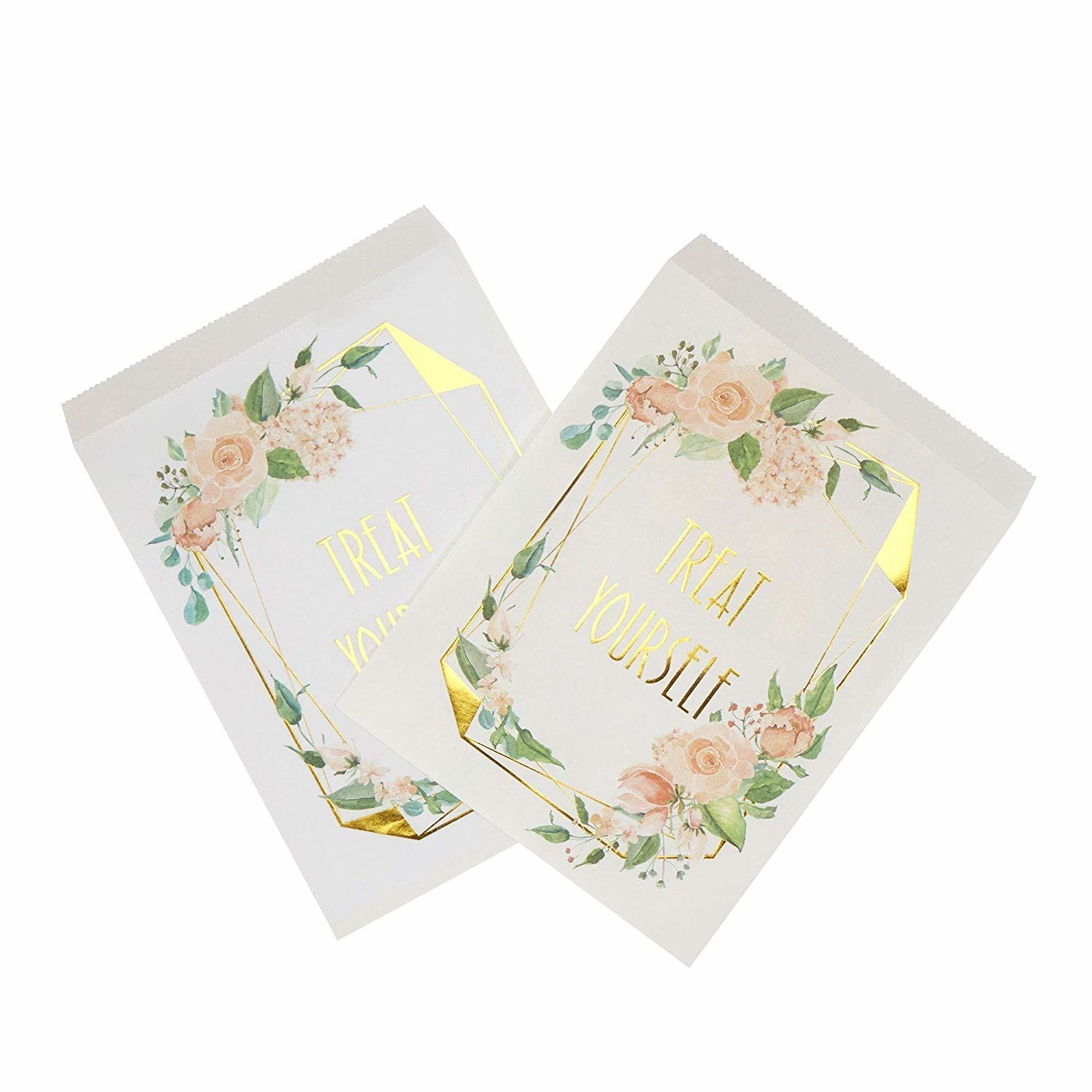 Snoepzakjes Treat Yourself - 25 stuks - Floral
