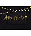 Happy New Year gouden slinger - 2m