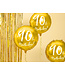 PartyDeco Folieballon 90th birthday - 90e verjaardag