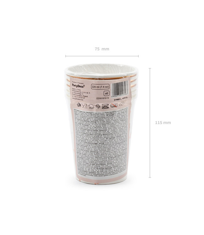 Vrijgezellenfeest bekers - Same penis forever - 6 stuks