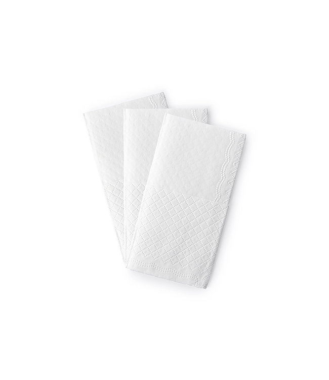 Zakdoekjes - Happy tears - kraft/zilver - 10 stuks