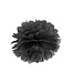 PartyDeco Tissue PomPom - zwart - 25cm