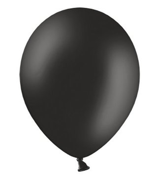 Strong Balloons Ballonnen zwart | 30 cm | 5 stuks