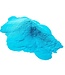 Genderreveal poeder blauw - zakje 70 gram