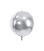 Folieballon Orbz zilver | 45 cm