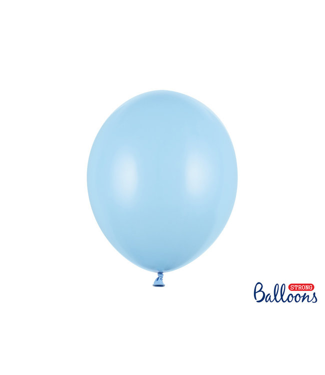 Ballonnen baby blauw - zakje 5 stuks