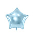 PartyDeco OUTLET Folieballon ster | Lichtblauw | 48 cm