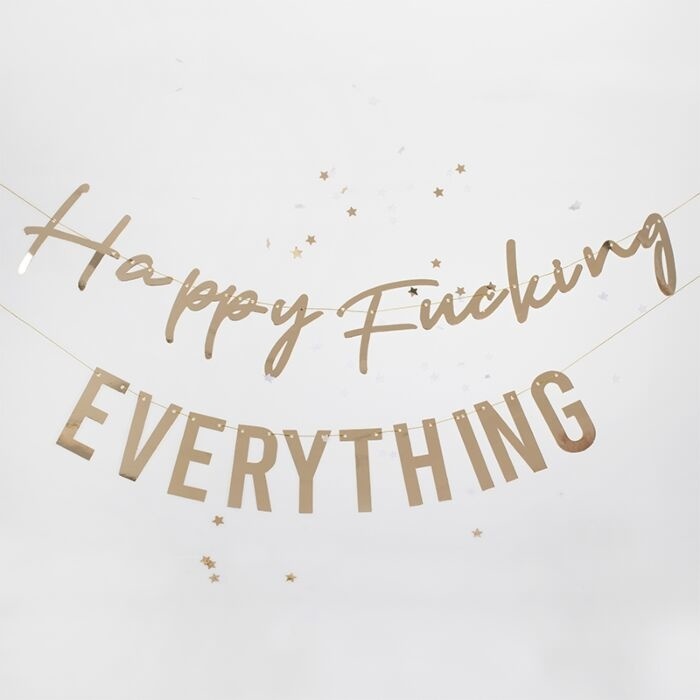 Slinger 'Happy Fucking EVERYTHING'
