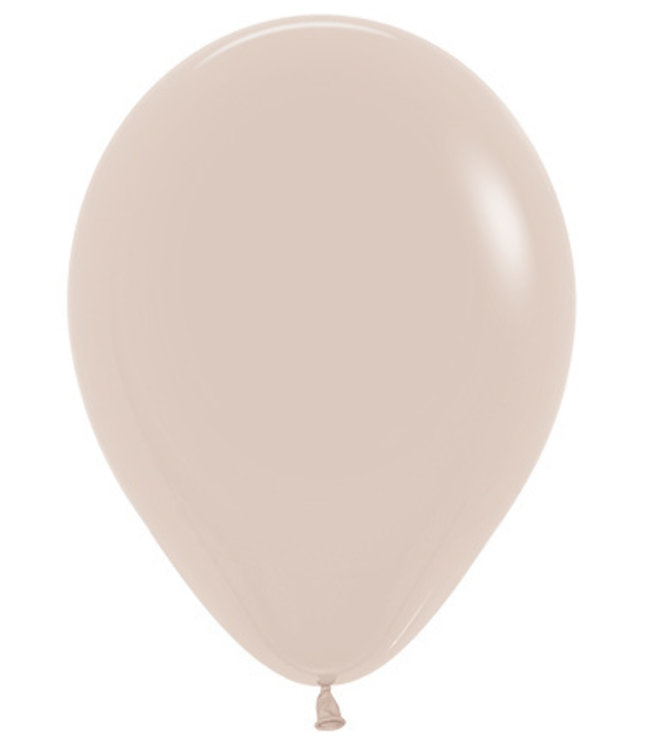 Ballonnen White Sand | 12" = 30cm | zakje 5 stuks